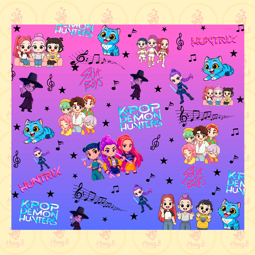 KPOP SUBLIMATION SHEETS