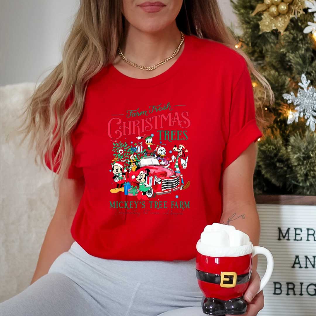 FARM FRESH CHRISTMAS TREES SHIRT