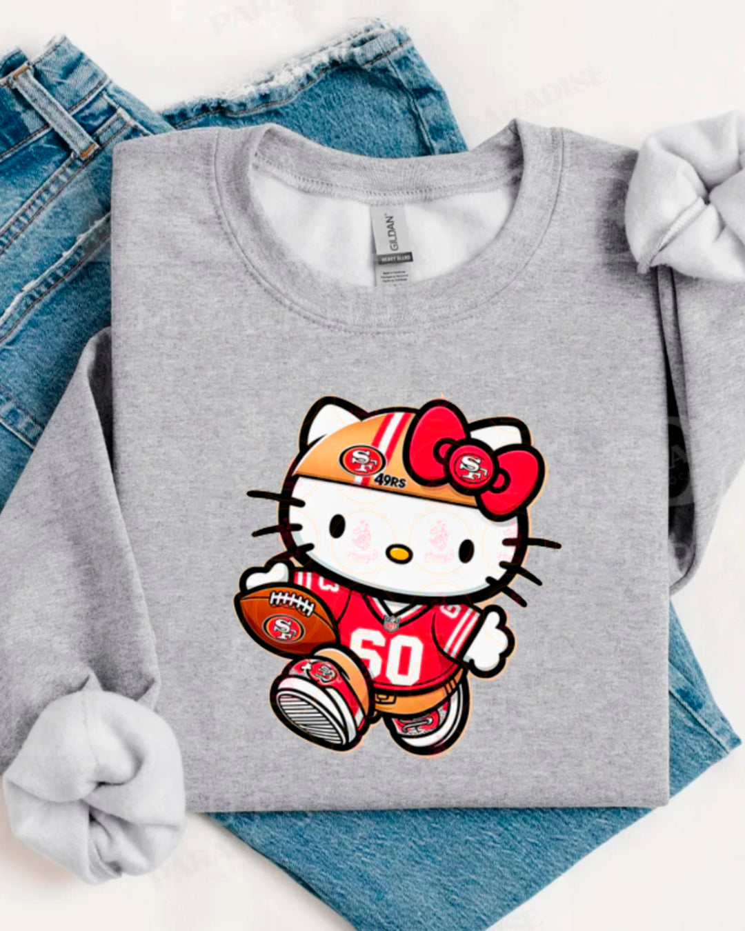 KITTY RED FAN  SWEATERS