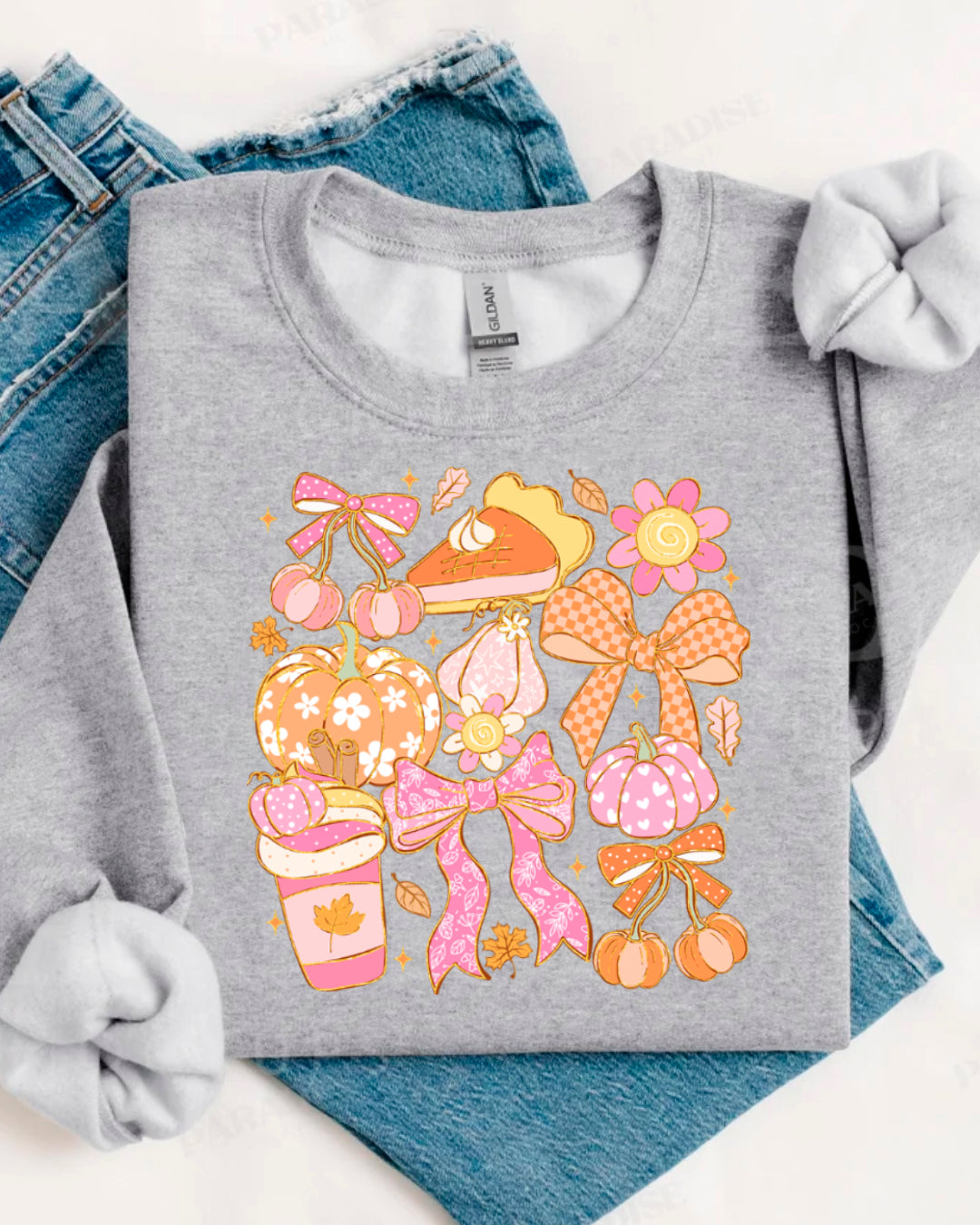 PUMPKIN PINK SWEATERS