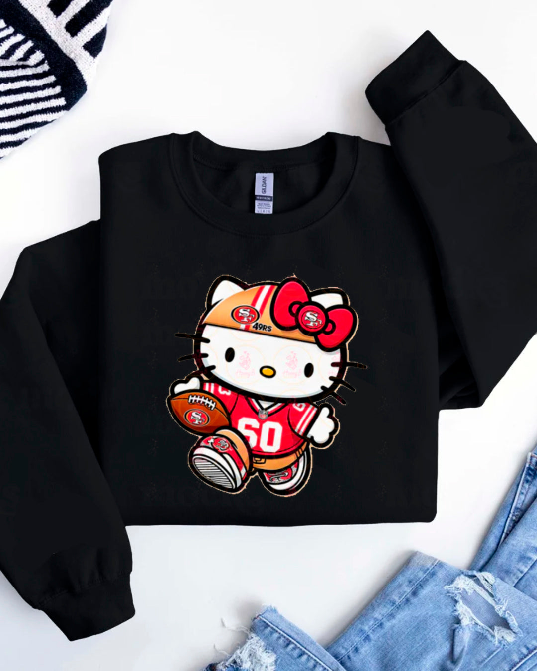KITTY RED FAN  SWEATERS