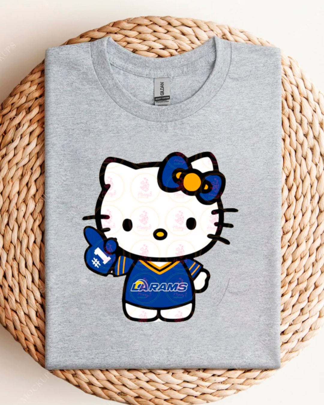 KITTY FAN BLUE SHIRTS
