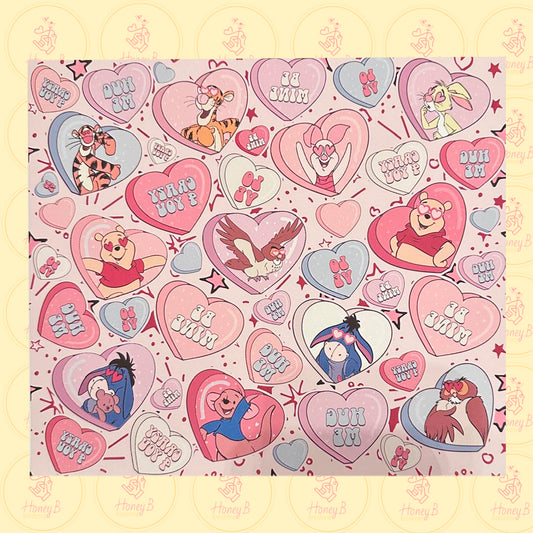 HEARTS CONVERSATION WTP SUBLIMATION SHEETS