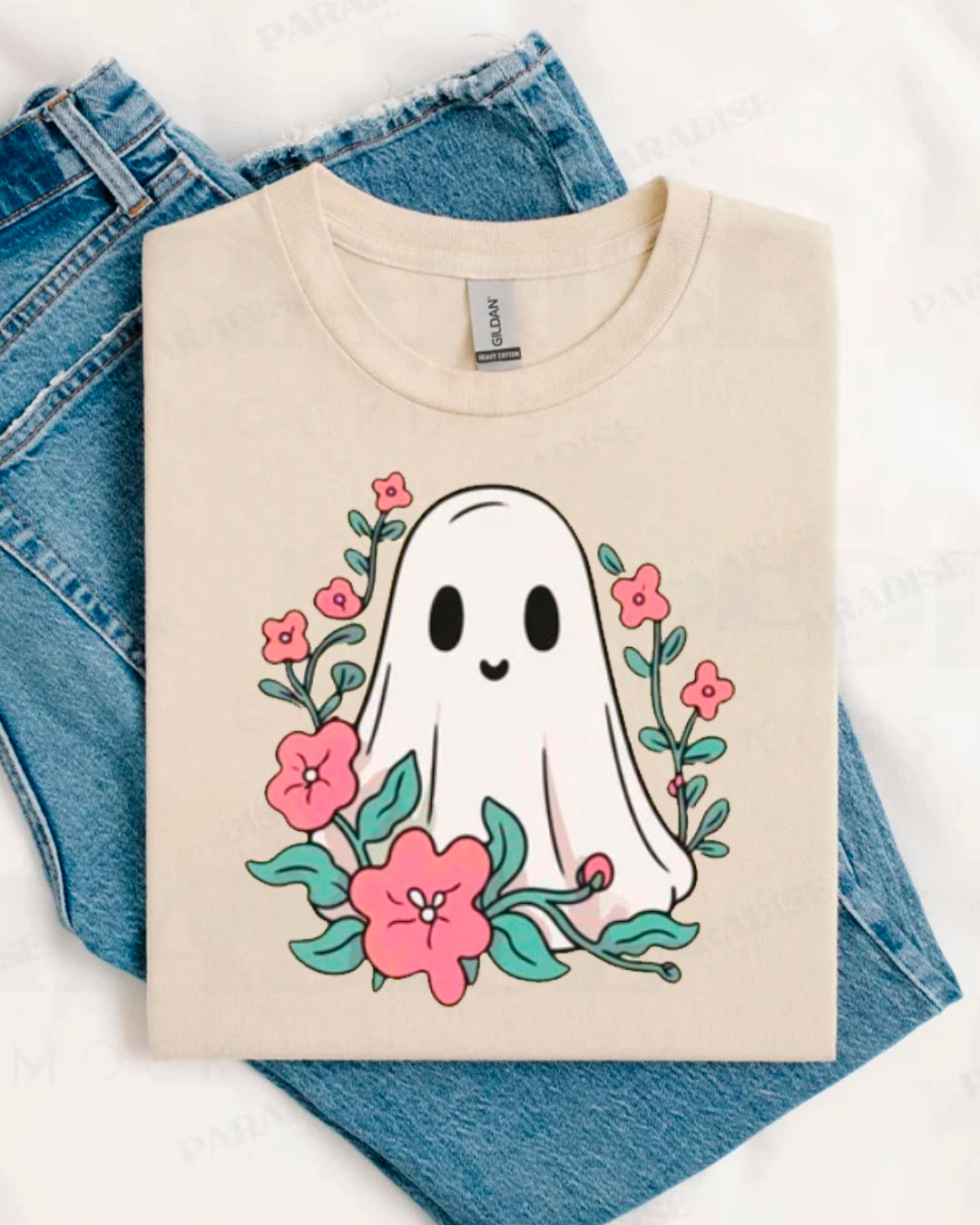 GHOST FLOWERS SHIRTS