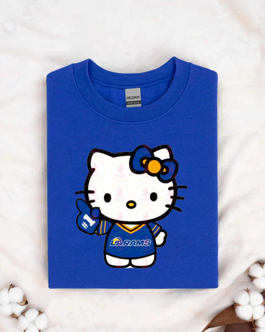 KITTY FAN BLUE SHIRTS
