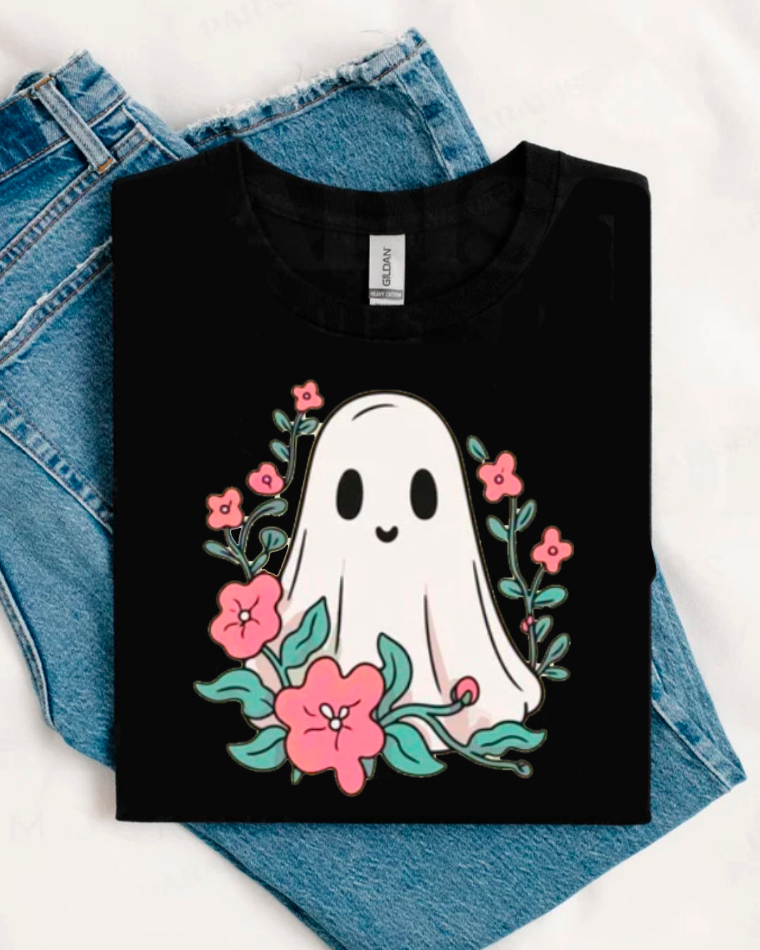 GHOST FLOWERS SHIRTS