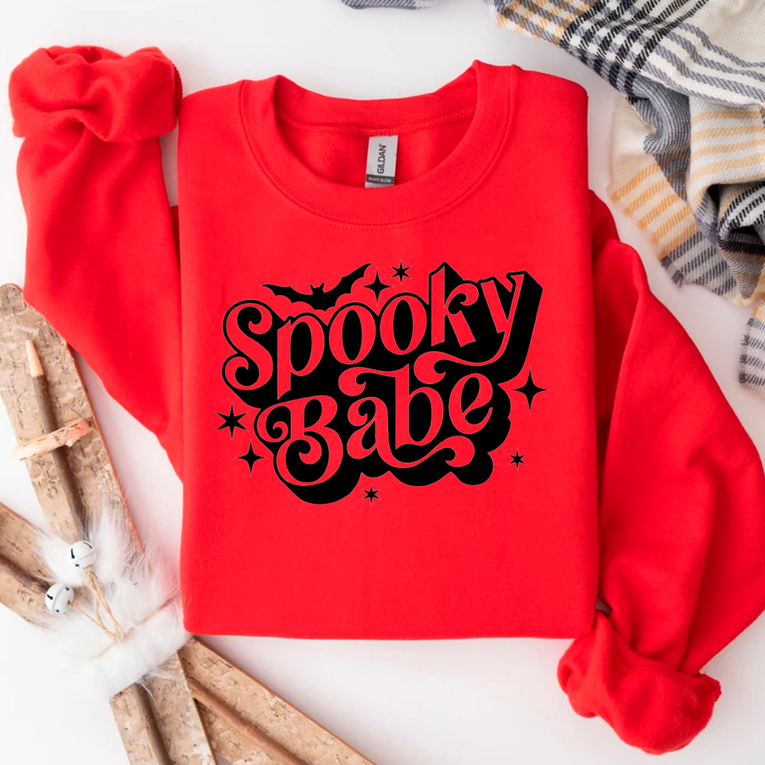 SPOOKY BABE SWEATER