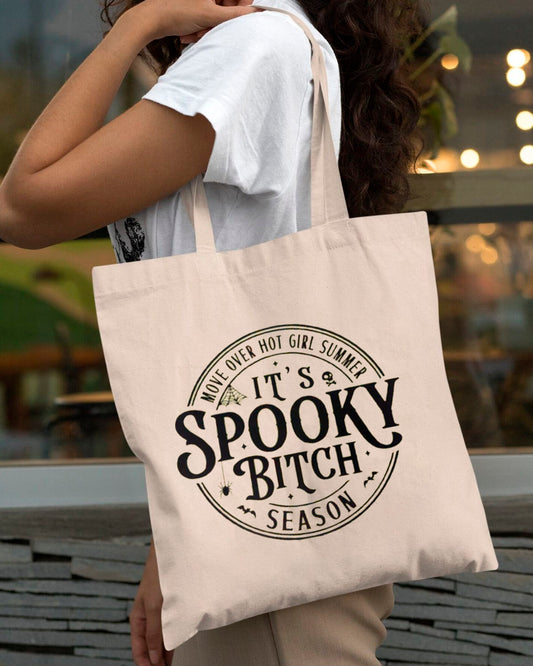 IT´S SPOOKY BITCH SEASON TOTE BAG