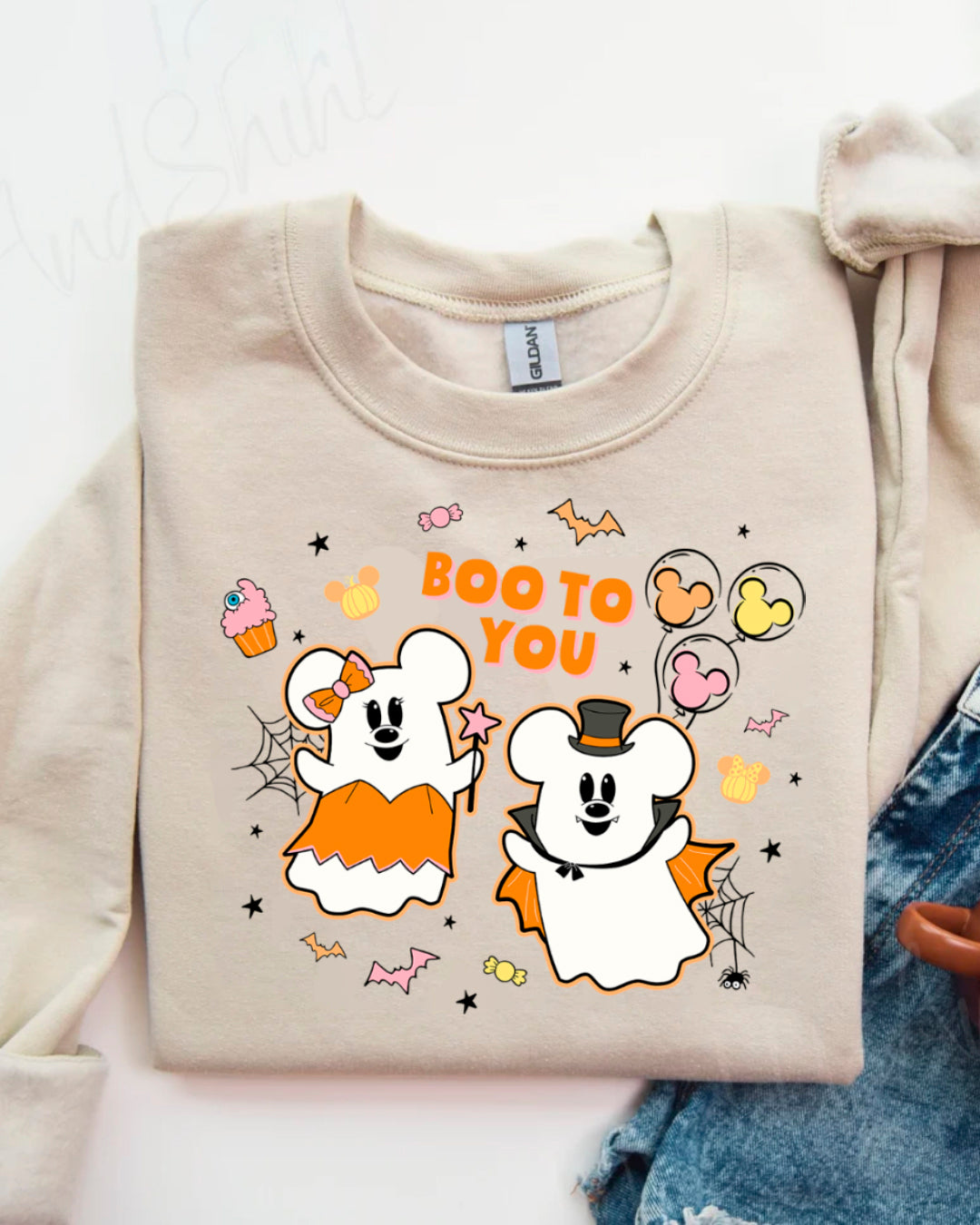 BOO TO YOU 1 SWEATERS