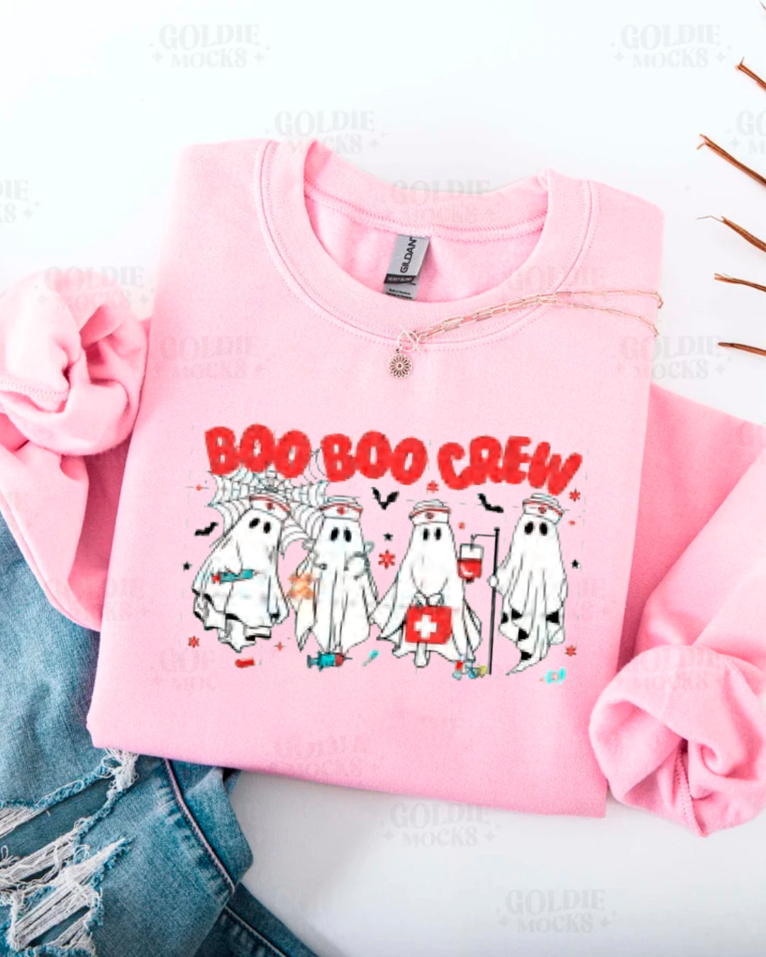 BOO BOO CREW SWEATERS
