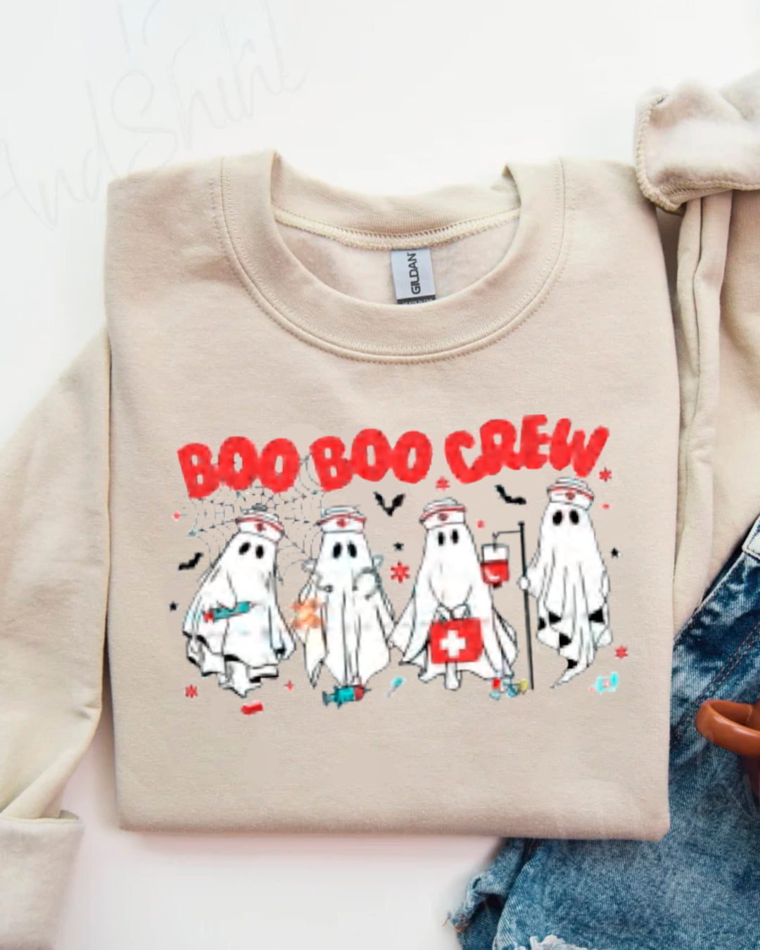 BOO BOO CREW SWEATERS