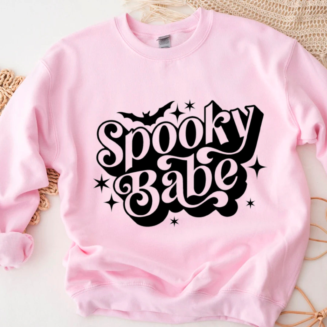 SPOOKY BABE SWEATER