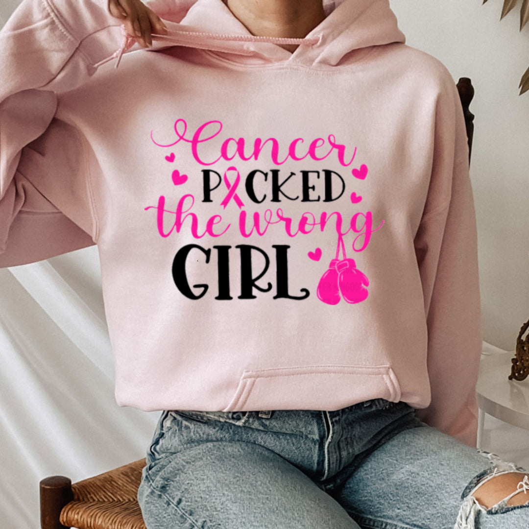 CANCER POCKED THEP WRONG GIRL SWEATER