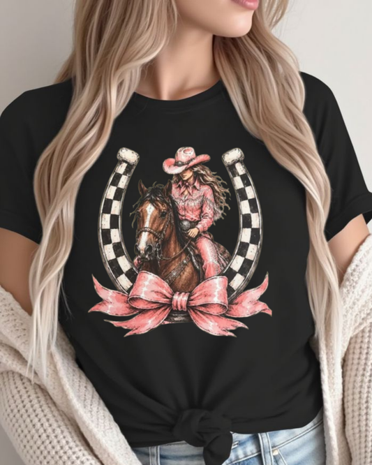 GIRL AND HORSE DTF