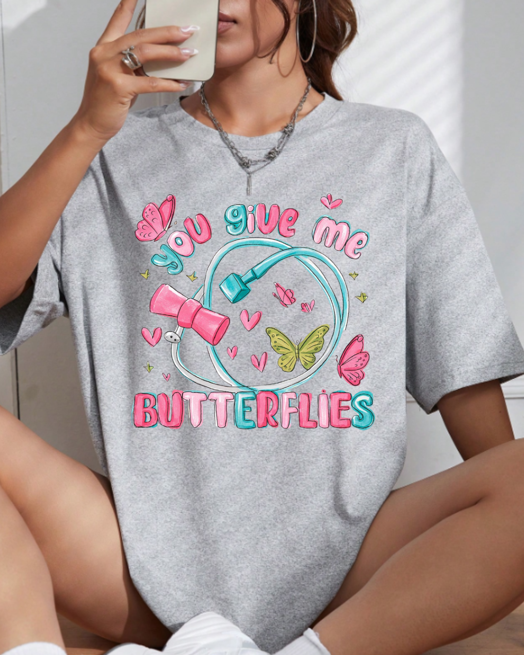 NURSE BUTTERFLIES DTF