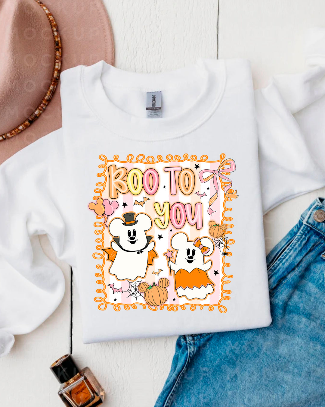 BOO TO YOU 2 SWEATERS