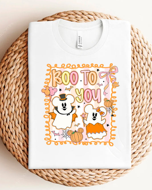 BOO TO YOU 2 SHIRT