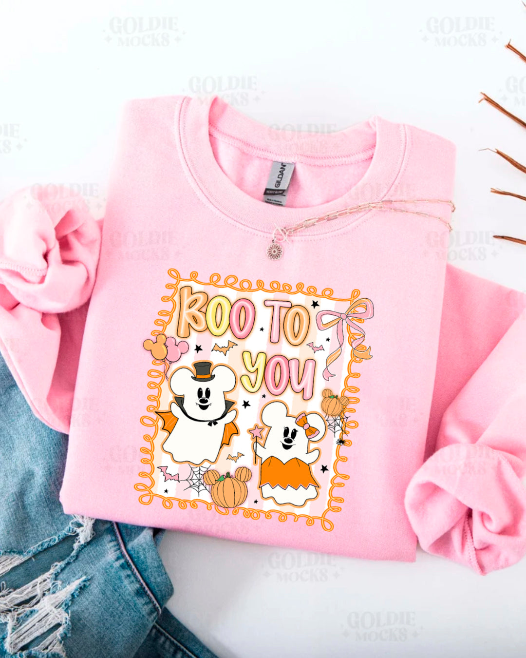 BOO TO YOU 2 SWEATERS