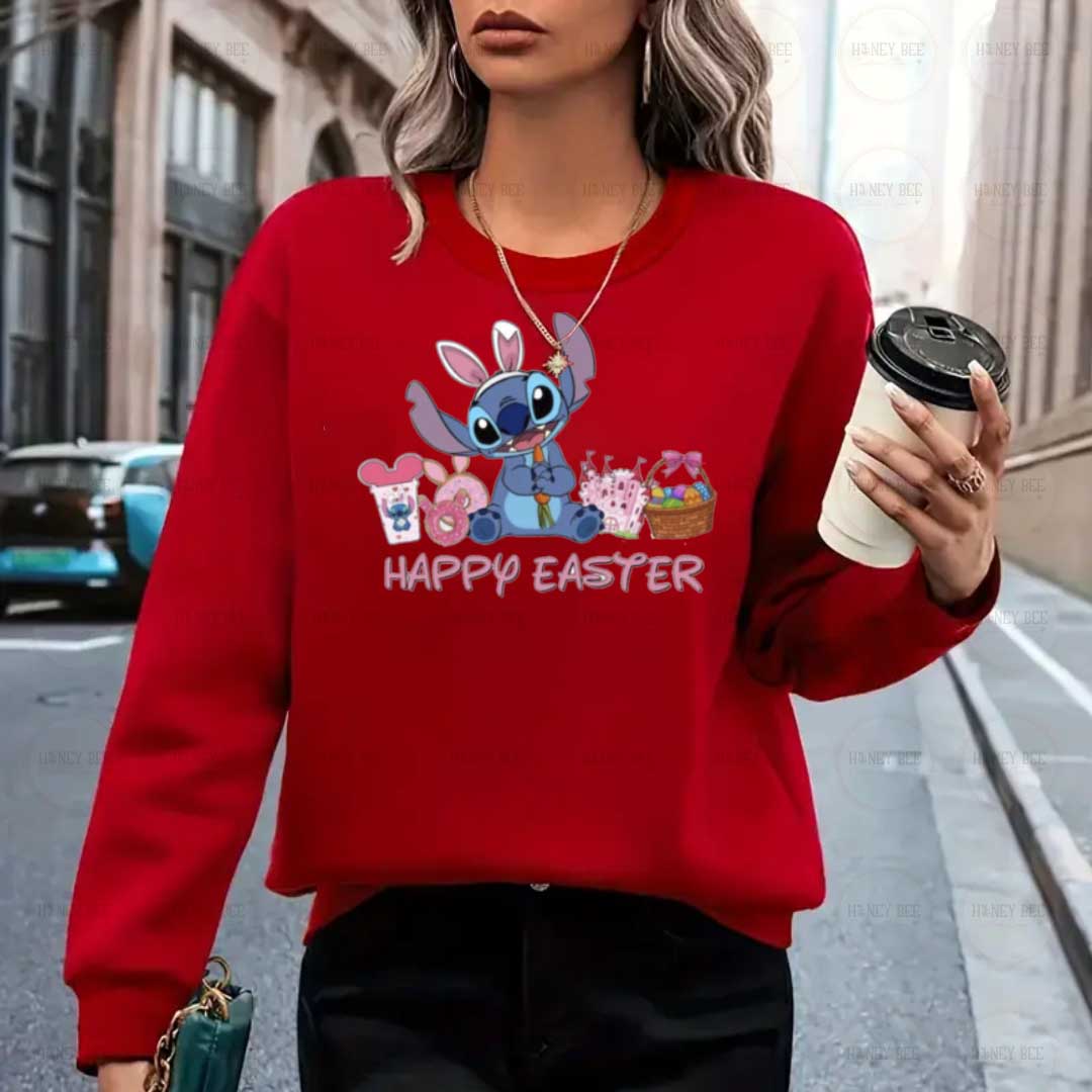 HAPPY EASTER STCH SWEATER