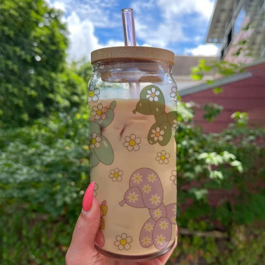 PUPPY FLOWERS CUP