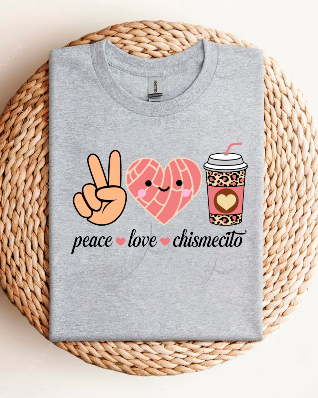 PEACE LOVE HISMECITO SHIRTS