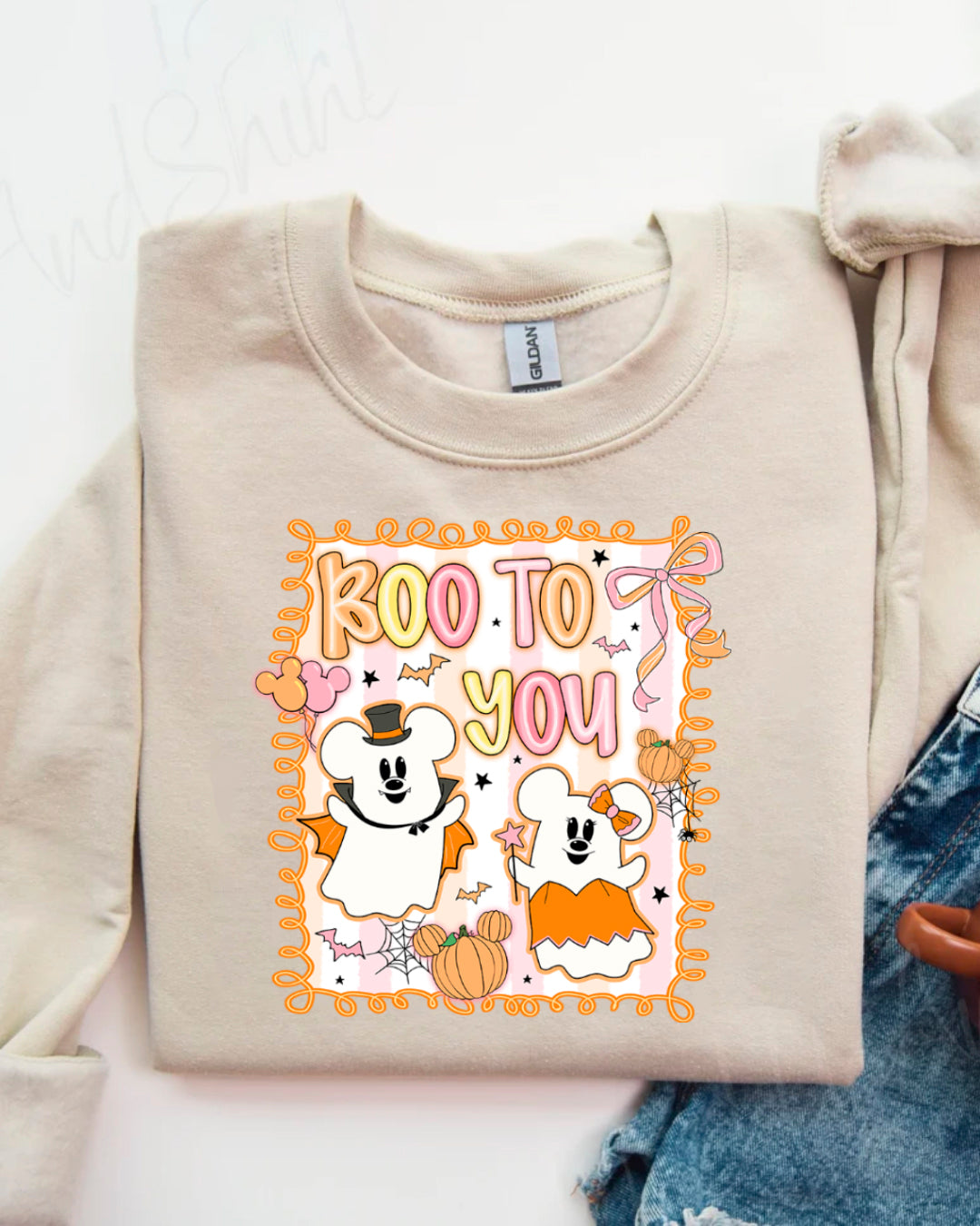 BOO TO YOU 2 SWEATERS