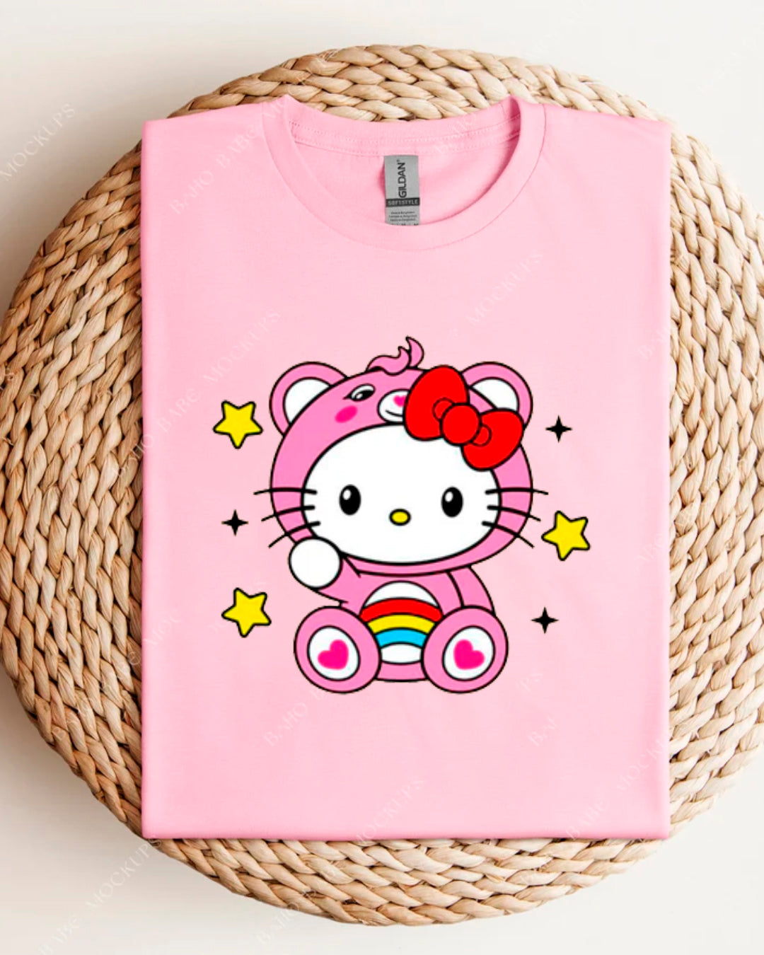 HK PINK BEAR SHIRTS