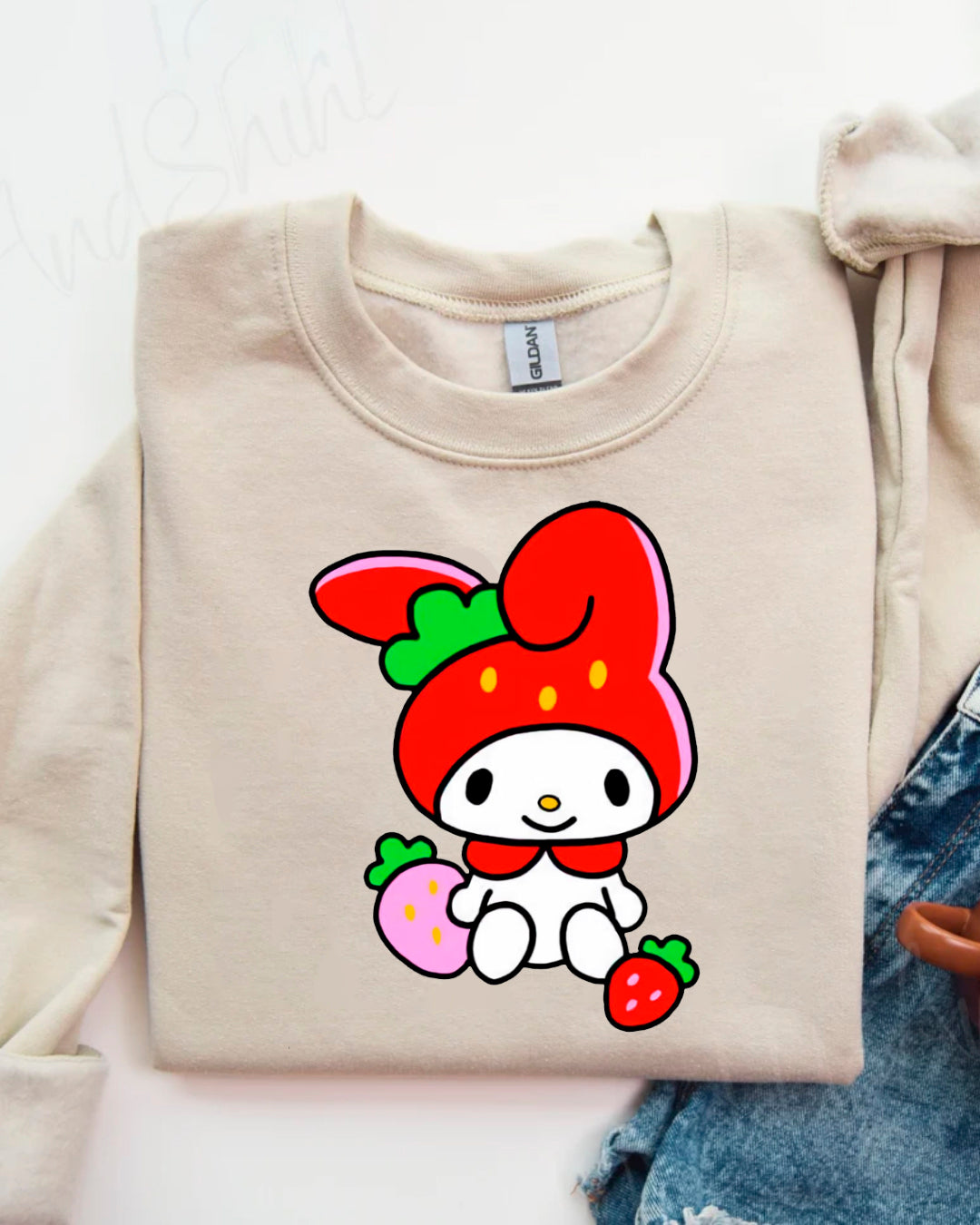 MLDY STRAWBERRY SWEATER