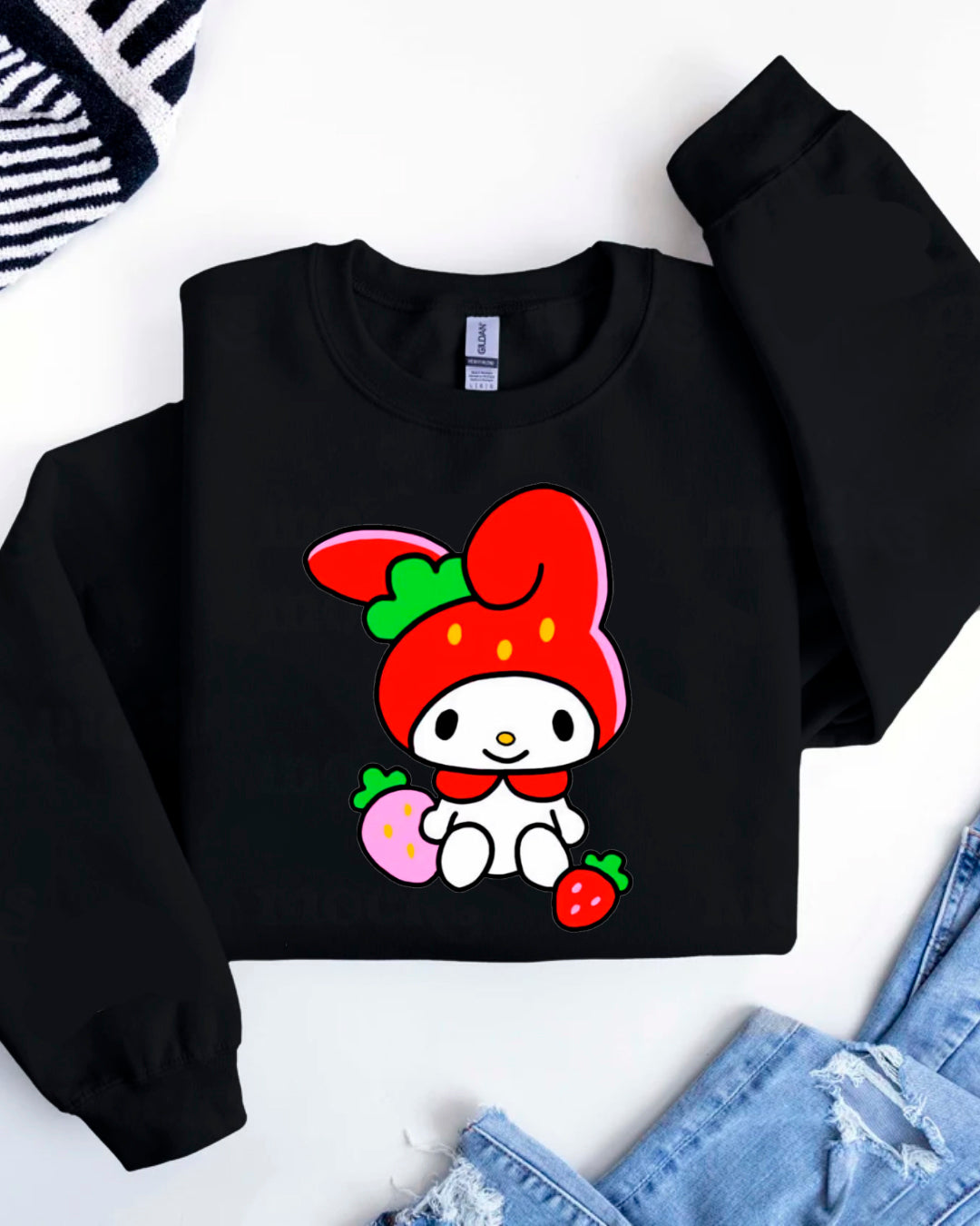 MLDY STRAWBERRY SWEATER