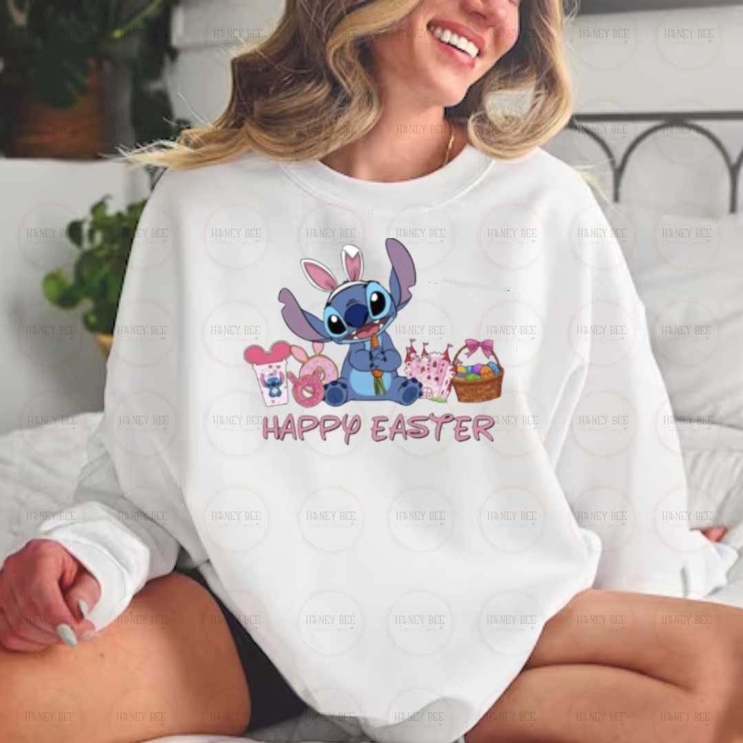 HAPPY EASTER STCH SWEATER