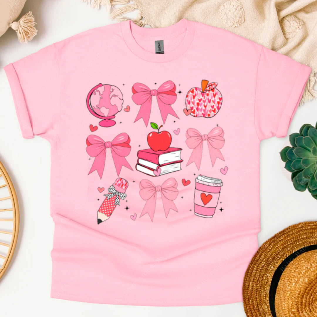 PINK TEACHER SHIRTS