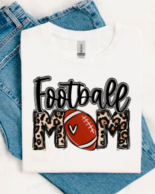 FOOTBALL MOM 2 SHIRTS