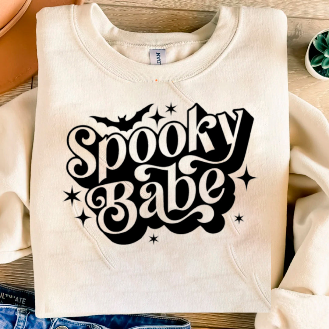 SPOOKY BABE SWEATER
