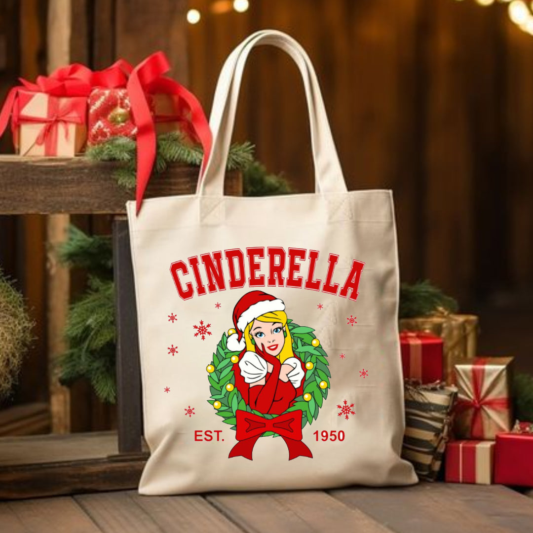 PRINCESS 1 CHIRSTMAS TOTE BAG