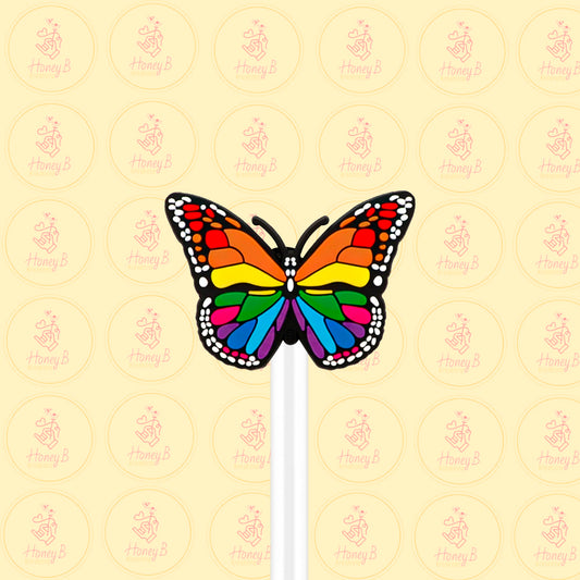 BUTTERFLY STRAW TOPPER