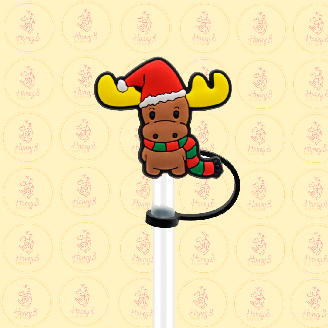 REINDEER STRAW TOPPER