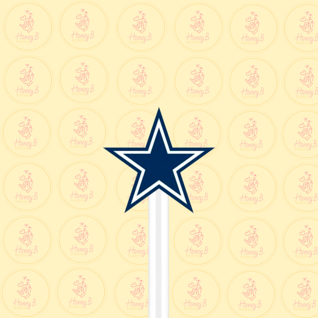 CWB BLUE STRAW TOPPER