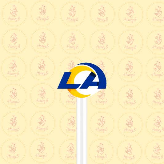 LA GAME STRAW TOPPER