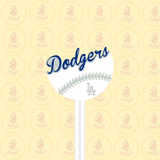 GAME BALL 2 STRAW TOPPER
