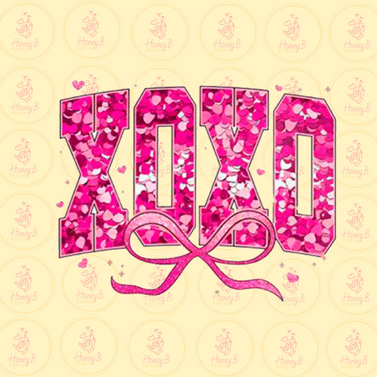 XOXO PINK DTF