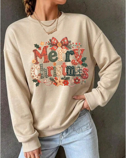 MERRY CHRISTMAS BUTTONS  DTF