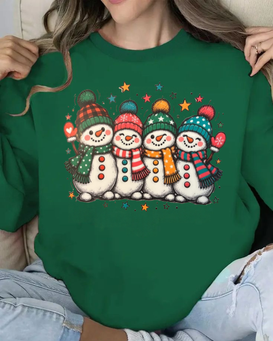 SNOWMAN FRIENDS DTF