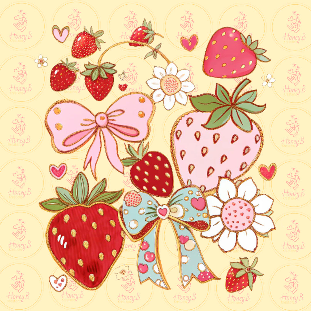 STRAWBERRY FLOWERS