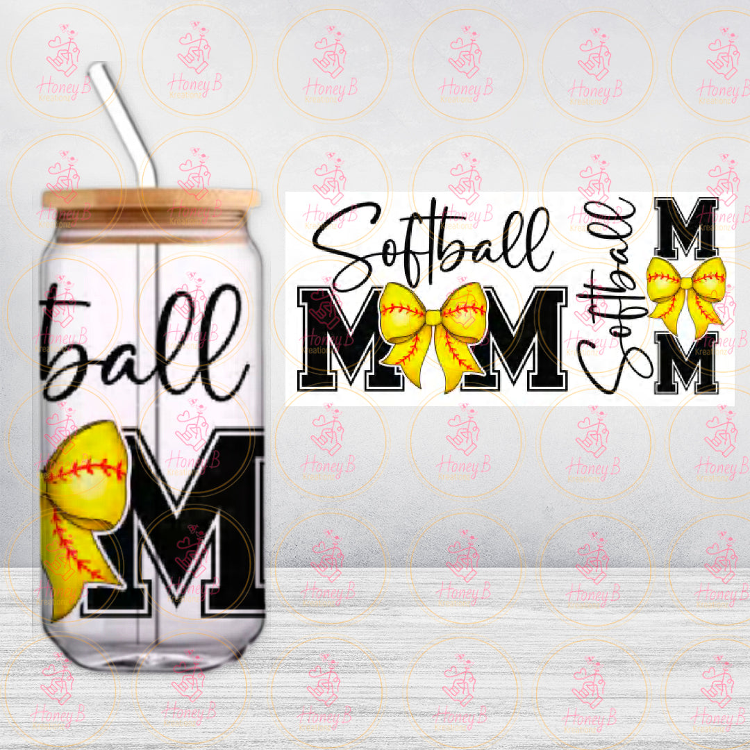 SOFTBALL MOM UVDTF