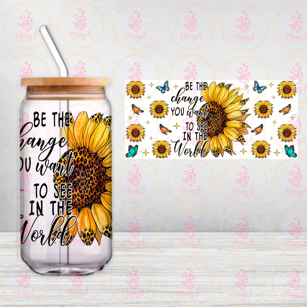 SUNFLOWERS UVDTF