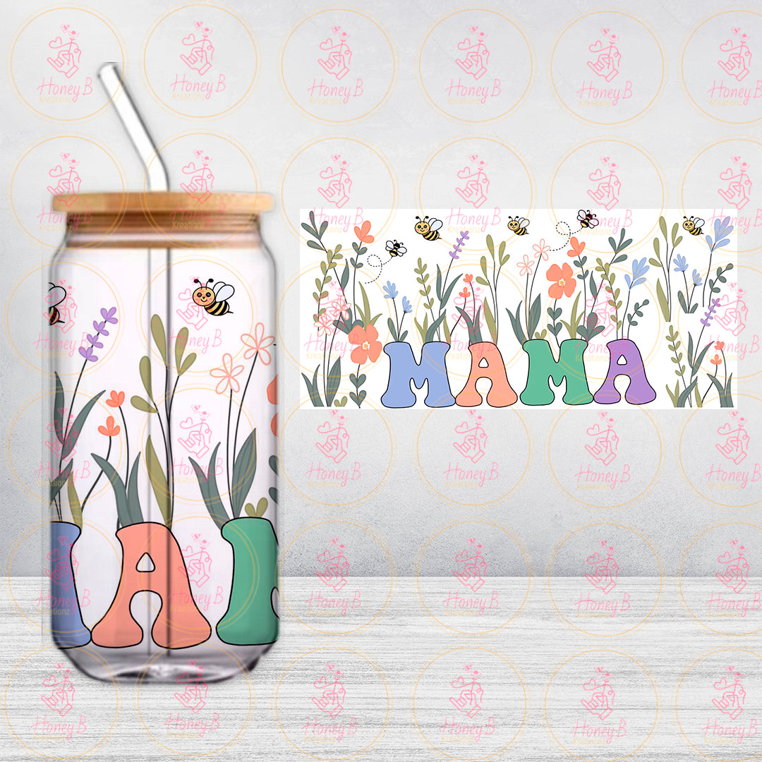 MAMA FLOWERS UVDTF