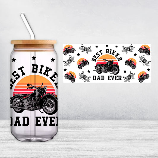 BIKER DAD UVDTF