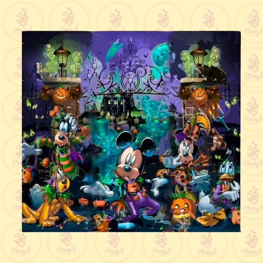 MK AND FRIENDS HALLOWEEN SUBLIMINATION SHEETS