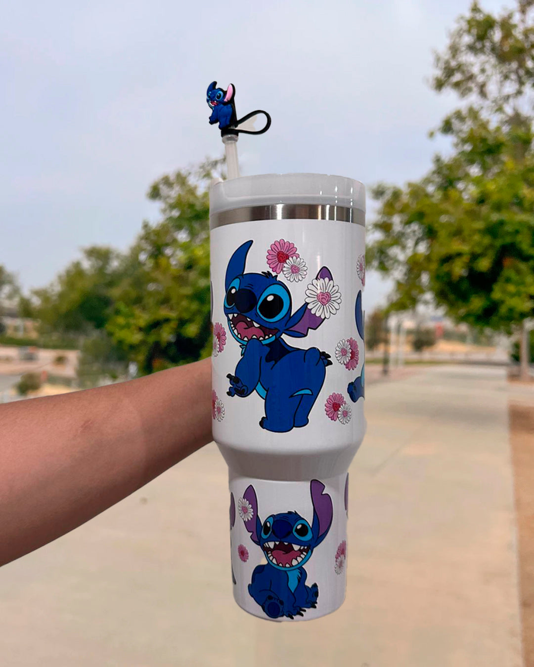 STCH FLOWERS TUMBLERS 40oz