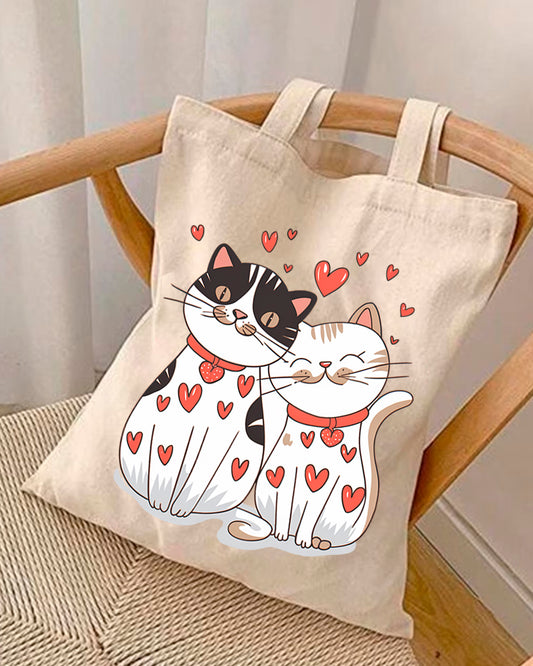 LOVE CATS TOTE BAG